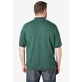 thumbnail image 2 of KingSize Men's Big & Tall No Tuck Pocket Shrink-Less Cotton Polo Shirt, 2 of 6