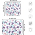 thumbnail image 3 of FREEAMG Dish Drying Mat Ocean Turtles Kitchen Dish Pads Super Absorbent Microfiber Dish Drying Rack Pads Safe Heat-resistant Kitchen Counter Mat,18x24 Inch, 3 of 7