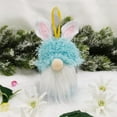 thumbnail image 2 of Lapin de Pâques Forme Mignon Sans Visage Poupée Bonbons Pot Décoration Ornements, 2 of 5