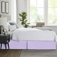 thumbnail image 4 of SGI Bedding 18 Inch Pleated Bed Skirt | Microfiber Bed Skirt | Fade Resistant, Wrinkle Free, Anti-static, Decorative, Extra Storage Space, Clutter-Free | Twin, Lilac, 4 of 8