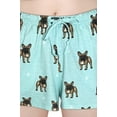 thumbnail image 3 of French Bulldog Pajama Shorts Women - Super Soft and Comfortable - Perfect for French Bulldog Gifts - Womens Lounge Shorts, 3 of 5