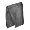 thumbnail image 4 of Nuoqisi Women’s Sets Fashion Metallic Sequins Halter Crop Top Deep V Neck Backless Vest Shirt and Skirt Clubwear Rave Outfit, 4 of 6