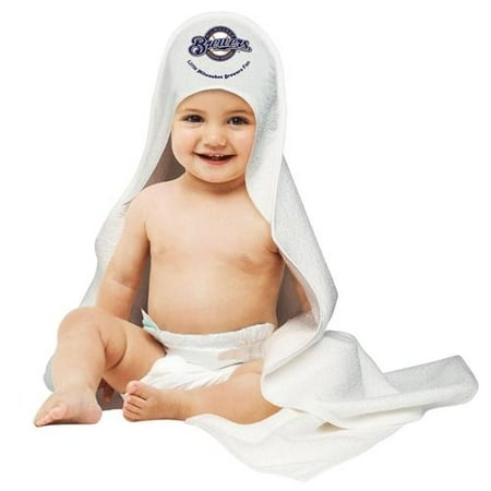 Milwaukee Brewers Official MLB Infant Hooded Infant Towel by McArthur
