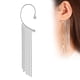 thumbnail image 1 of Pendientes De Borla De Diamantes Brillantes Sin Piercing Pendientes Colgantes De Oreja Para Mujeres Y Niñas Puños De Oreja De Hada Para Fiesta De Boda Nupcial Inevent AP006753-02, 1 of 6