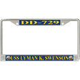 thumbnail image 1 of USS Lyman K. Swenson DD-729 License Plate Frame, 1 of 1