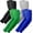 1 Pair Black, 1 Pair Gray, 1 Pair Blue, 1 Pair Green, variant on 4 Pairs Arm Sleeves, Cooling UV Sun Protection Sports Compression Sleeves for Men Women, Golf Basketball Arm Sleeves