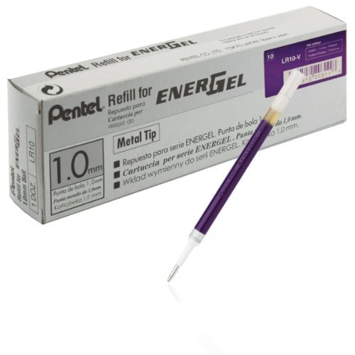 Pentel Refill for EnerGel RTX, EnerGel Deluxe, Metal Tip, Bold Point