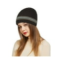 thumbnail image 5 of Yigetop Beanie for Women Outdoor Winter Adult Neutral Keep Warm Printing Hats Plush Knitted Woolen Hat Winter Hats for Women Coffee One Size, 5 of 5