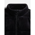 thumbnail image 2 of Athletic Works Girls Velour Corded Puffer Vest, Midweight, Sizes 4-18, 2 of 4
