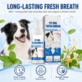 thumbnail image 5 of Pet Oral Tartar Remover Spray, Pet Oral Tartar Remover Foaming Tartar, Freshens Breath & Supports Healthy Gums, Teeth Cleaning Foam for Dogs & Cats, 5 of 9