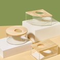 thumbnail image 2 of Hamster Transparent Acrylic Sand Bathroom Litter Sand Box Bath Container Supplies For Squirrels Guinea Pigs He Qiyong unisex, 2 of 2