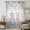 Off-White, variant on Gnomes Easter Sheer Curtains 45 Inches Long, Colorful Spring Floral Weeping Eggs Light Filering Curtains, Breathable Simi Curtain Privacy Drapes for Kitchen Bathroom Small Window Treatment