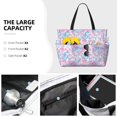 thumbnail image 2 of Kuqiui Tie Dye Print Beach Pool Bags Tote for Women Ladies Large Gym Tote Carry On Bag for Weekender Travel Waterproof, 2 of 6