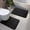 Black, variant on ChakmeOne Bathroom Rugs Sets 2 Piece, Black Bathroom Rug Soft Absorbent Microfiber Bath Mats and U-Shaped Contour Toilet Rug, Non-Slip Machine Wash Dry for Floor Tub and Shower