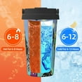 thumbnail image 5 of Uemuo Beautiful Dreamcatcher Print Carry Insulated Coffee Mug, Travel Mug with Hidden Handle, Insulated Coffee Flask, Leak-proof Travel Mug Insulated Mug for Office, 5 of 8