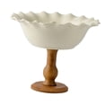 thumbnail image 4 of Cuenco con Pedestal, bandeja con Pedestal, soporte de exhibición para postres, soporte para plato de frutas, mesas de comedor, frutero de ,, 4 of 9