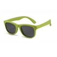 thumbnail image 1 of TIEVOSA Lunettes de Soleil Polarisées en Caoutchouc TPE Flexible pour Filles et Garçons de 3 à 12 Ans (Vert Pâle), 1 of 3