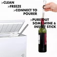 thumbnail image 5 of 2PCS Wine Cooler Wine Bottle Chiller Stainless Steel Wine Chiller Stick Wine Decanter with Wine Aera, 5 of 5