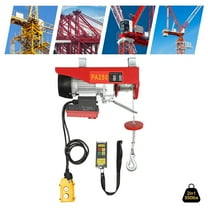 Electric Hoist Winch W/ Wireless Remote Control Electric Lift 250KG/550LBS 110V