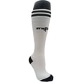 thumbnail image 2 of Striker Soccer Socks Value Pack - PeeWee, Pink/White, 2 of 2