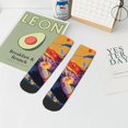 thumbnail image 7 of Naloa Colorful Gecko Jungle Art Ankle Socks for Women Non Slip Socks No Show Socks Classic Low Cut Casual Socks Casual Socks, 7 of 7
