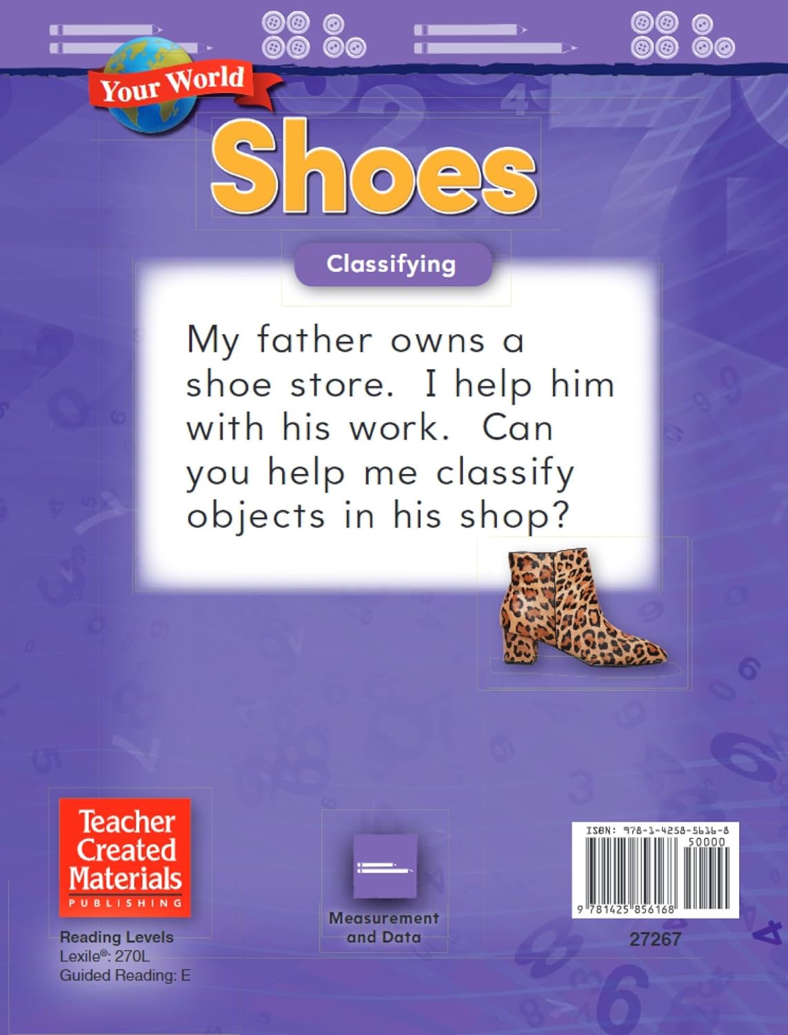 Measurement & Data: Grades K-1 (8-Book Set)