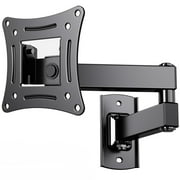 MountFTV Full Motion TV Wall Mount Brackets for 13-32 Inch TVs, 360° Rotation TV Mount Great for RV's and Campers Max 100x100mm, Hold up to 33 LBS