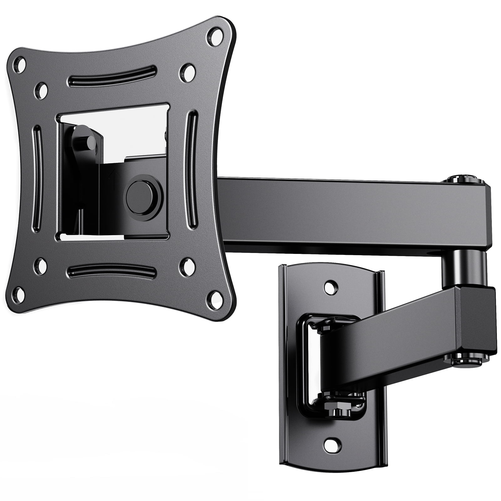 MountFTV Full Motion TV Wall Mount Brackets for 13-32 Inch TVs, 360° Rotation TV Mount Great for RV's and Campers Max 100x100mm, Hold up to 33 LBS