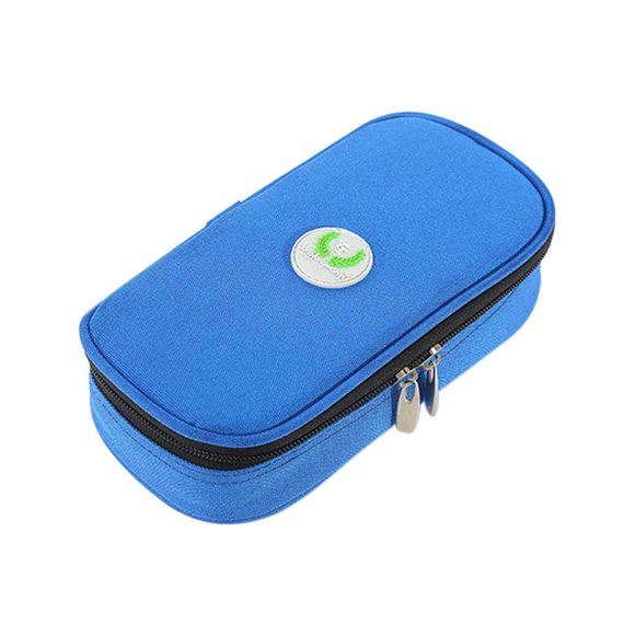 Portable Insulin Cooler Bag Ice Pack Aluminum Film Insulin Refrigerator Bag for Insulin and Diabetic Supplies