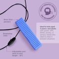 thumbnail image 3 of Collar para masticar ARK Brick Stick XXT de grado médico, color verde azulado, 3 of 8