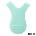 thumbnail image 1 of 10pcs/bag Eyelash Brushes Plastic Eyelash Lifting Perm Comb Y Tools Eyelash Lifting Shape Portable Makeup Tools, Light Green, 1 of 8