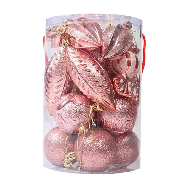 21 Piezas Adornos de Bolas de Navidad Gloria Adornos Colgantes Decorativos para La Decoración Del Hogar Aniversario Festiva