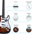 thumbnail image 4 of Paquete Guitarra Eléctrica Jethro Series By  Steelpro 021 Color 3-Tone sunburst Orientación de la mano Diestro, 4 of 8