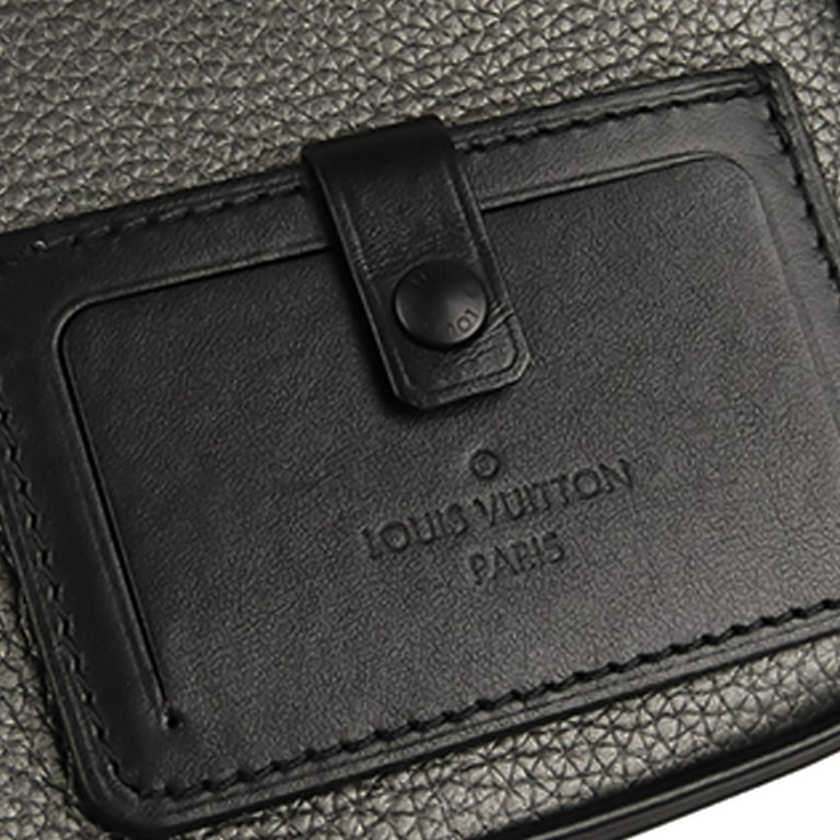 Louis Vuitton Dark Silver Taurillon Alpha Messenger