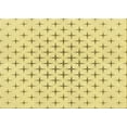 thumbnail image 1 of Ahgly Company Machine Washable Indoor Rectangle Transitional Sun Yellow Area Rugs, 2' x 3', 1 of 7