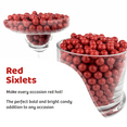 thumbnail image 4 of Color It Candy Decorative Sixlet Chocolatey Candy Pegs, Red, 2 lb. Bag, 4 of 10