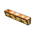 thumbnail image 4 of Meyda Tiffany 71035 Southwest Mission 4 Light 27" Wide Bathroom Vanity Light - Rust, 4 of 4