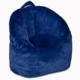 thumbnail image 3 of Big Joe Joey Junior Bean Bag Chair for Kids, 1.5 ft Plushie Lightweight Lounge Chair, Soft Polyester, Lilac Shadow, 3 of 7