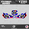 thumbnail image 3 of Kalair GFX Graphics Kit for Yamaha YZ80 (1993-2001) Invasion Series, 3 of 5