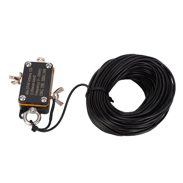 Antenas EFHW, Antenas Portátiles Alimentadas Con Extremo HF aleación De Aluminio 3-30MHz Para Exteriores