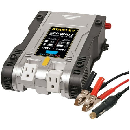 STANLEY PI500PS 500-Watt-Continuous Power Inverter