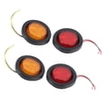 thumbnail image 4 of Luz de posición lateral Bling Bling 4 piezas LED redonda 2 pulgadas, 4 of 12