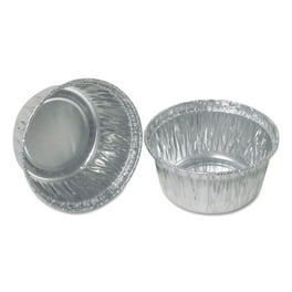 Aluminum Round Containers, 4 oz, 3 Aluminum Round Containers, 4 oz, 3