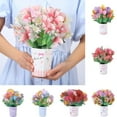 thumbnail image 2 of 3D Pops-up Bouquet Forever Paper Flowers for Birthday Anniversary Greeting Card, 2 of 6