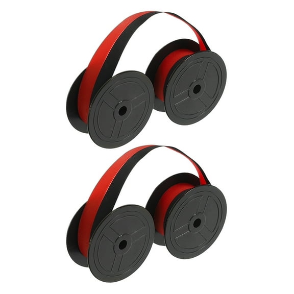 Raindrops  2 Pcs Typewriter Ink Spool Ribbon Vintage Replacement Black