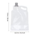 thumbnail image 2 of HLONK Foldable Water Bags  4 Pack  1 Gallon Capacity  Leak-Proof, 2 of 6