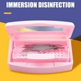 thumbnail image 6 of Nail Tool Disinfects Box Nail Tool Steriliser Box Cleaning Box Sterilizations Tray Manicure Tools for Nail Salons, 6 of 10