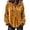 D-Yellow331, variant on DHFJKG Velvet Hoodies For Women Ruffle Long Sleeve Button Pullover Sweatshirt Casual Fall Clothes