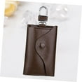 thumbnail image 4 of HUGFEGWE Car Key Holder Hanging Waist Key Pouch Leather Car Key Bag Key Hanging Bag UA824-10794, 4 of 9