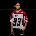 thumbnail image 3 of YOUNGLA Men's Jersey Shirts Mesh Graphic Tees V Neck Short Sleeve Streetwear T Shirt Summer Tops, 3 of 6